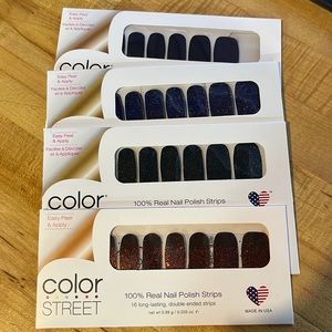 color street nail polish strips. New.